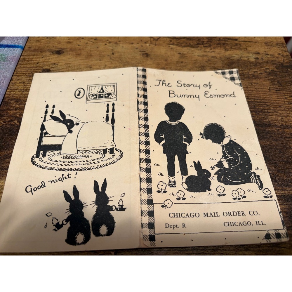 The Story of Bunny Esmond (1936) – Vintage Esmond Mills Advertising Booklet